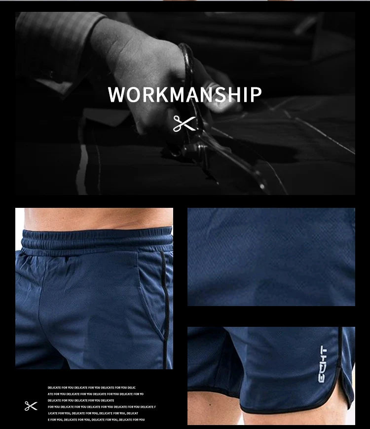 2020 Summer Running Shorts Men Sports Jogging Fitness Shorts Quick Dry Mens Gym Men Shorts Sport gyms Short Pants men