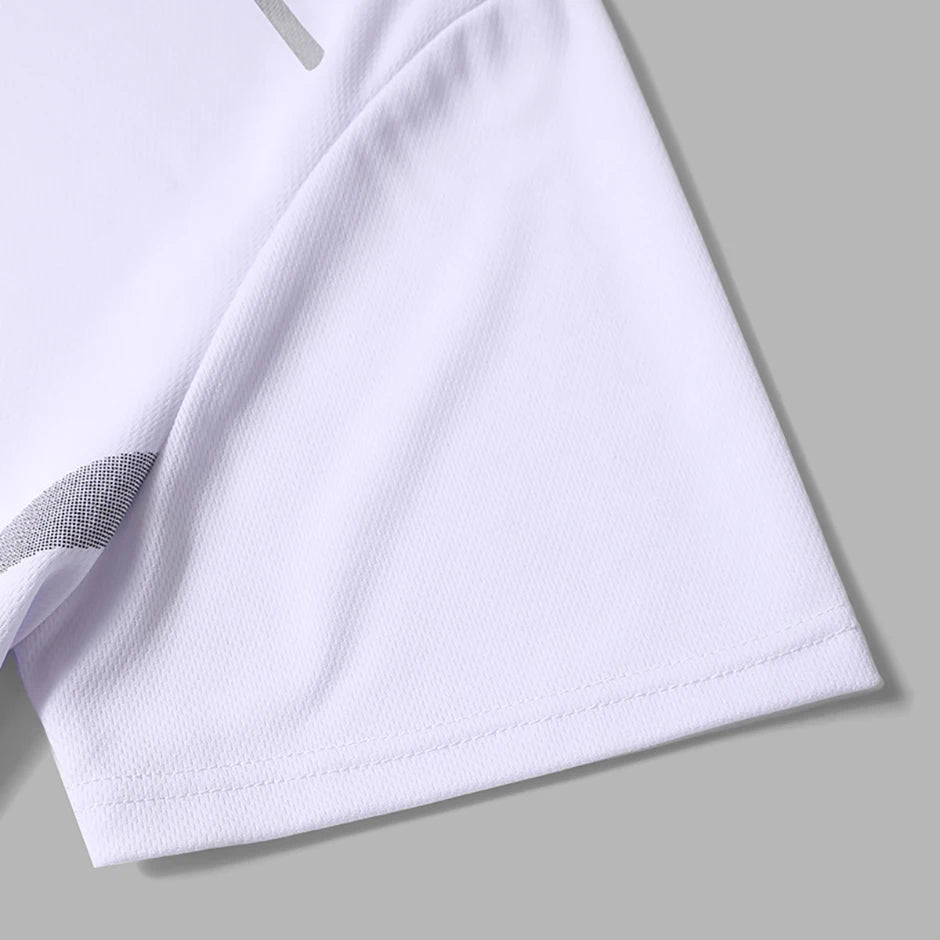 1/4 Pcs Men's Summer Quick-drying Sports Fashion Printed Short-sleeved Teens Loose and Comfortable Running Fitness Joker T-shirt