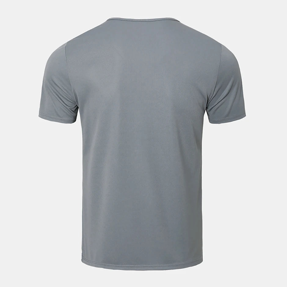 1/4 Pcs Men's Summer Quick-drying Sports Fashion Printed Short-sleeved Teens Loose and Comfortable Running Fitness Joker T-shirt