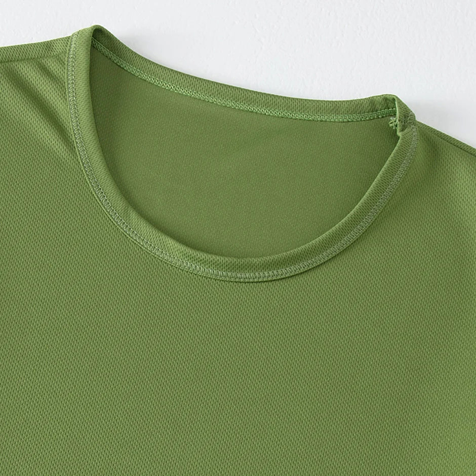 1/4 Pcs Men's Summer Quick-drying Sports Fashion Printed Short-sleeved Teens Loose and Comfortable Running Fitness Joker T-shirt