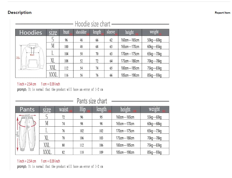 Hot Sale Men's Tracksuit Men Daily Comfortable Single Hooded Sportswear and Sweatpants Man Fashion Sports Suits Jogging Simple