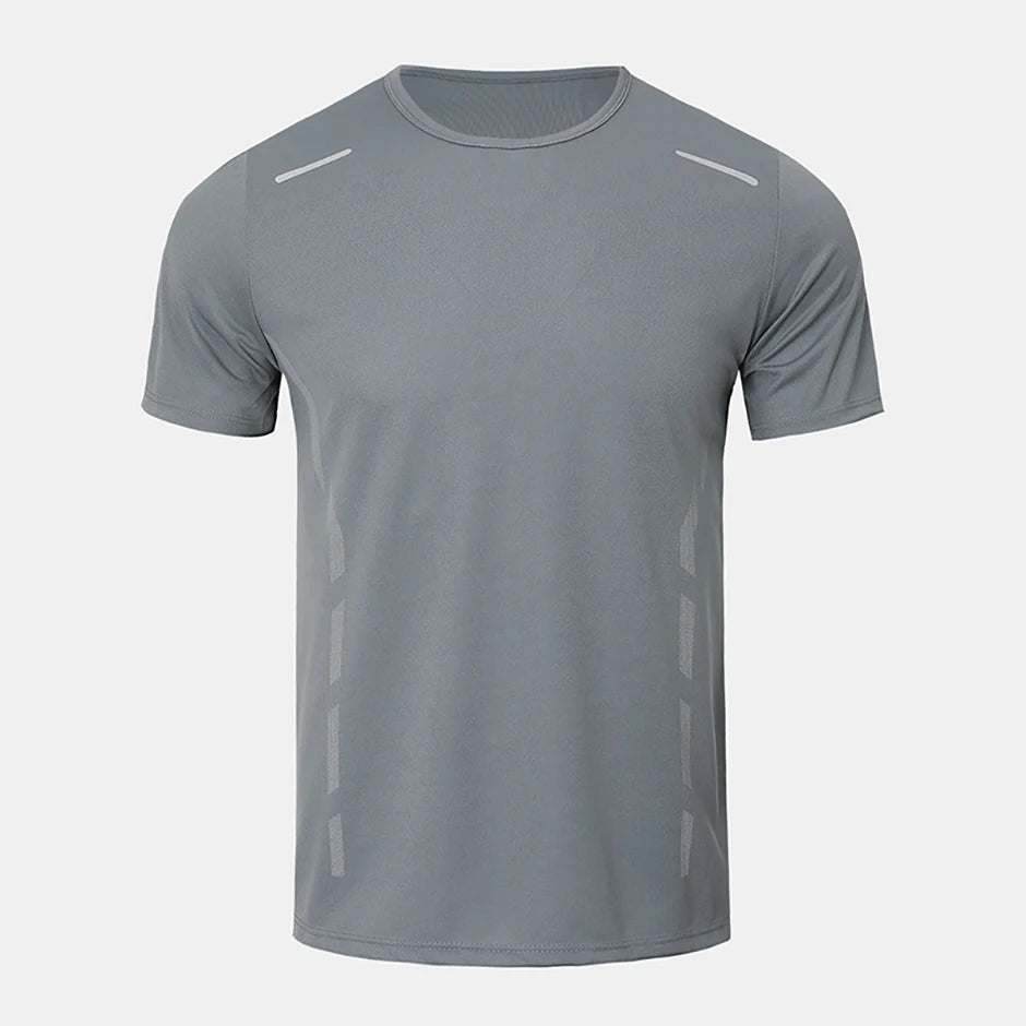 1/4 Pcs Men's Summer Quick-drying Sports Fashion Printed Short-sleeved Teens Loose and Comfortable Running Fitness Joker T-shirt